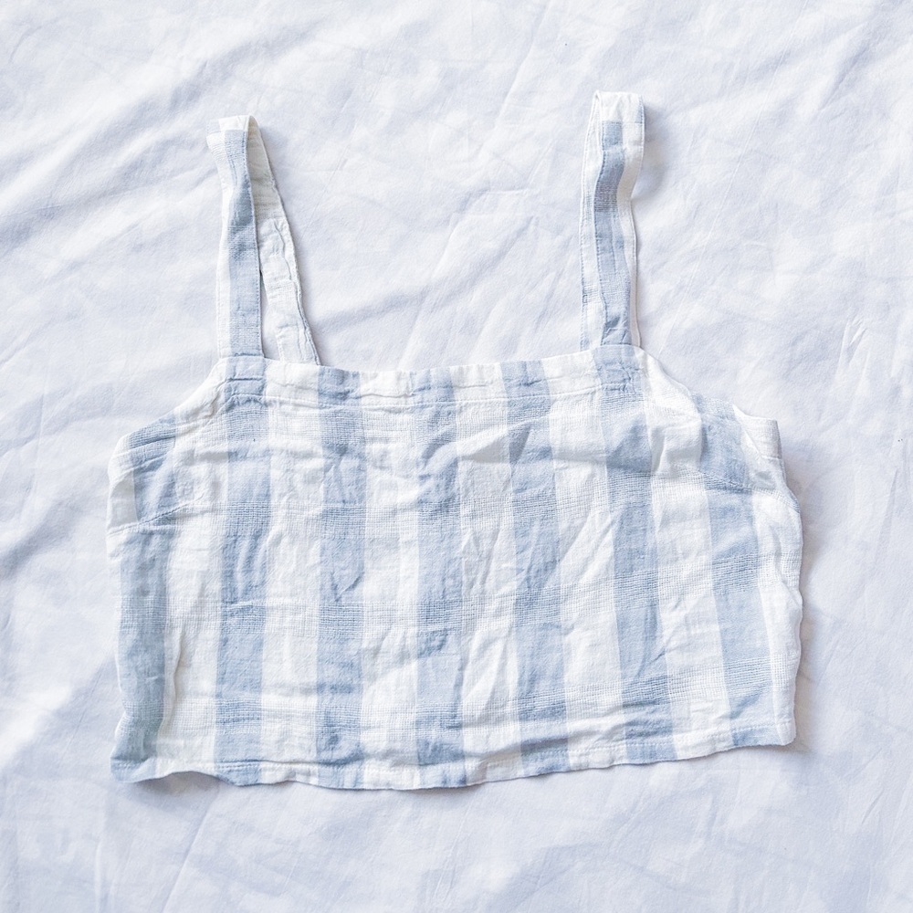 Madewell Abbie Crop Top - BRAND NEW! (Size: L)
